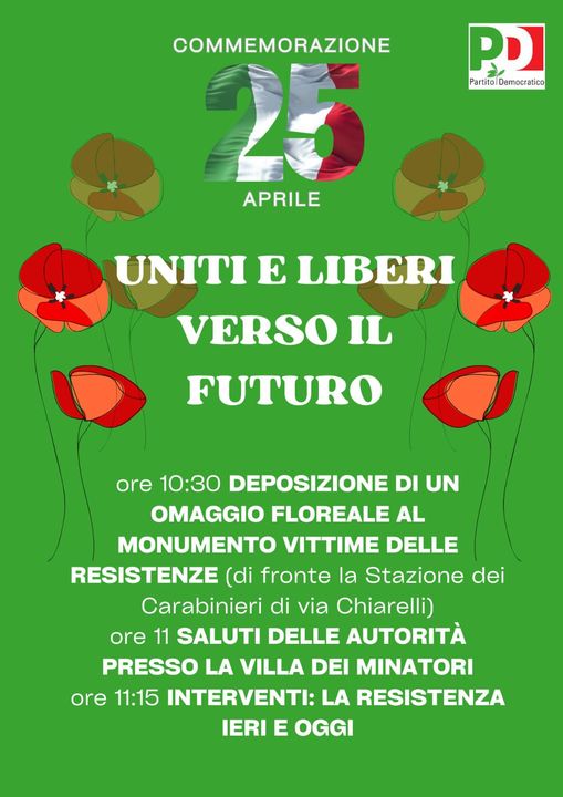 25 Aprile a Serradifalco, domani l'iniziativa del Pd | | Radio RCS ...
